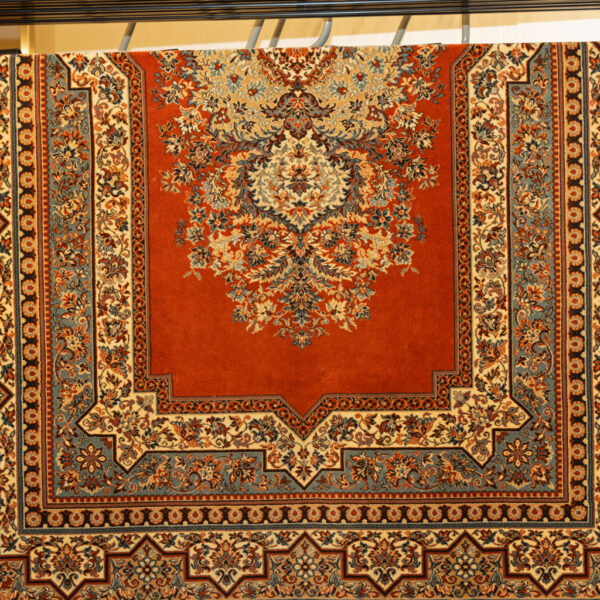 6’7” x 9’8” Power Loomed Persian Tabriz Wool Rug - Image 3