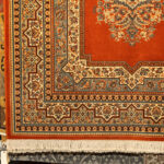 6’7” x 9’8” Power Loomed Persian Tabriz Wool Rug - Image 5