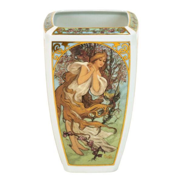 ALPHONSE MUCHA for GOEBEL “The Seasons” Vase - Image 4