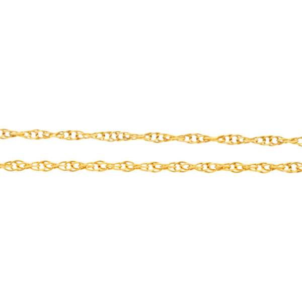 0.49 Total Carat “Shimmering” Diamond Pendant Necklace in 14 Karat Gold - Image 4