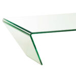 Rectangular Bent Glass Coffee Table - Image 2