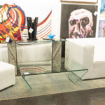 Rectangular Bent Glass Coffee Table - Image 4