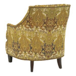 ARHAUS Tapestry Style Upholstered Accent Chair and Ottoman - Image 8