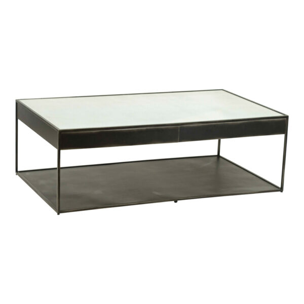 RESTORATION HARDWARE Gramercy Iron Coffee Table - Image 1