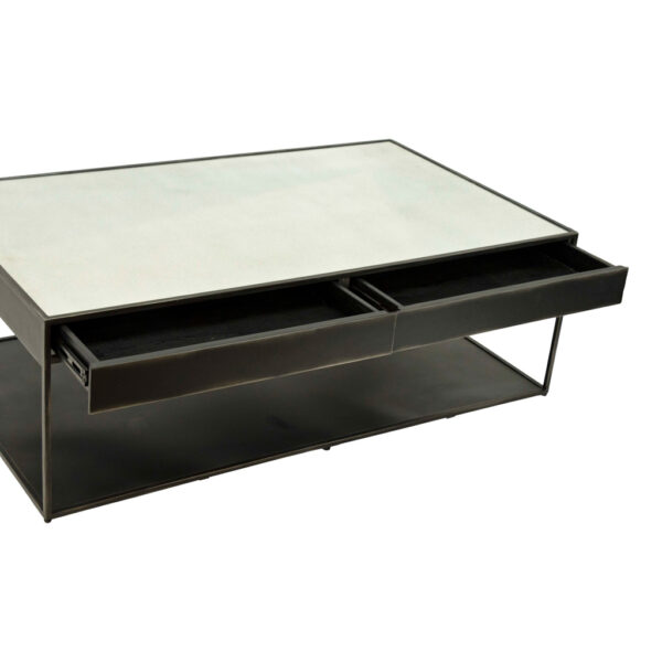 RESTORATION HARDWARE Gramercy Iron Coffee Table - Image 2