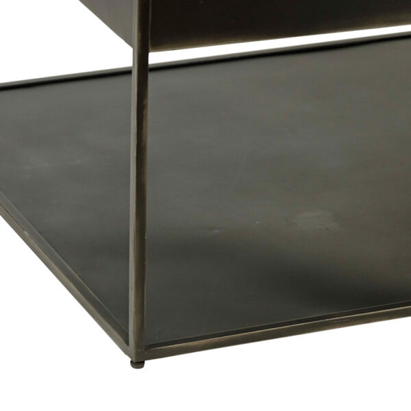 RESTORATION HARDWARE Gramercy Iron Coffee Table - Image 4