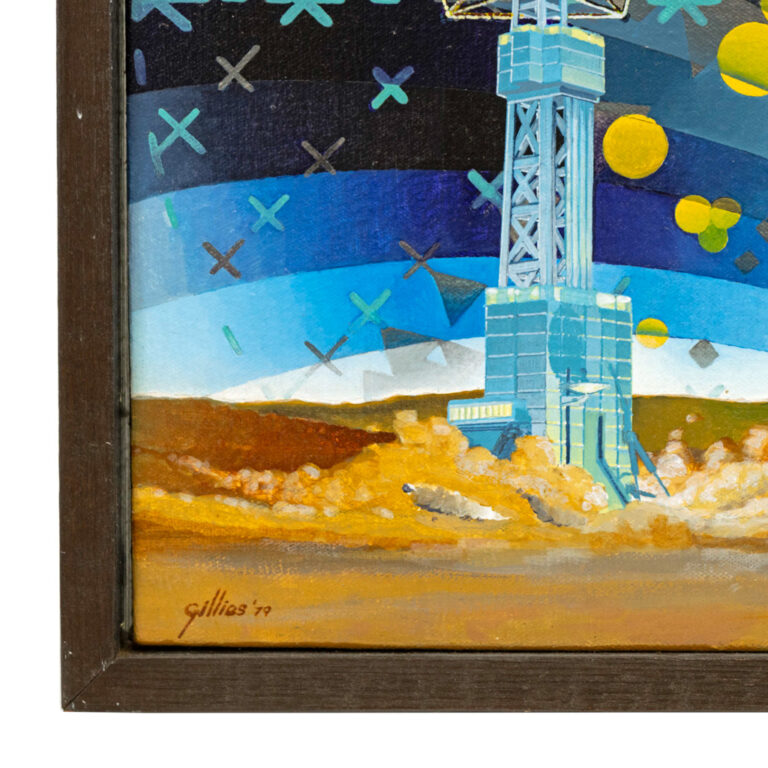 DANNY GILLIES “Space” Original Painting on Canvas | Grandview Mercantile