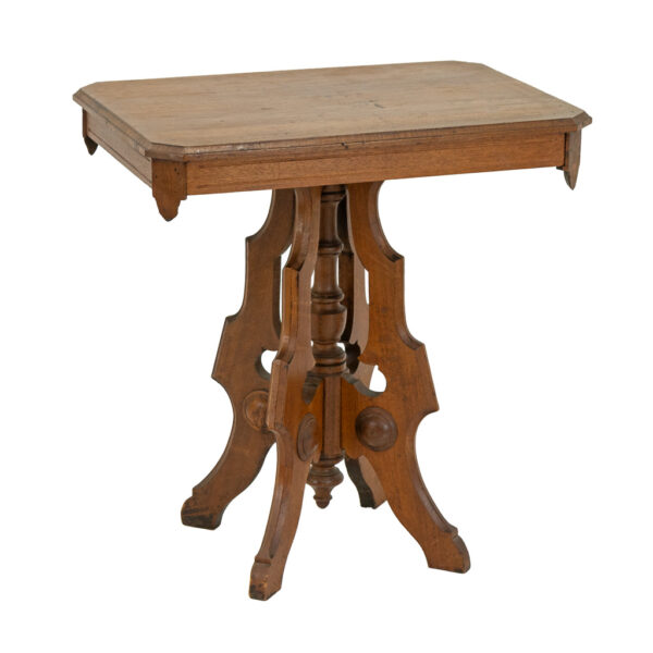 Victorian Walnut Parlor Table - Image 1