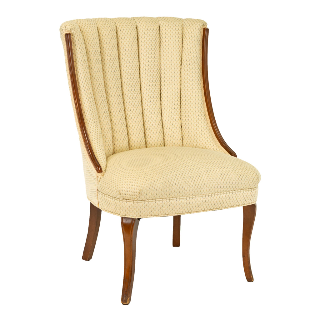 Channel back chair discount upholstery