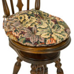 Antique Victorian Piano Chair with Metal Claw Feet - Image 3