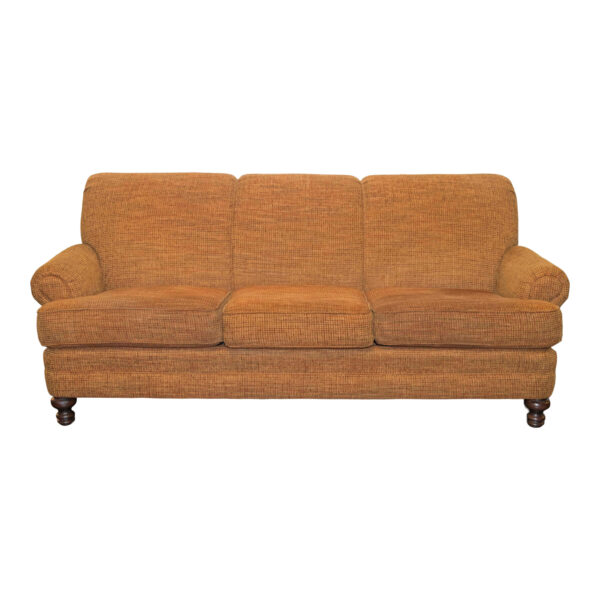 SMITH BROTHERS OF BERNE Sofa in Gold Chenille Tweed - Image 1
