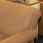 SMITH BROTHERS OF BERNE Sofa in Gold Chenille Tweed - Image 3