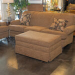 SMITH BROTHERS OF BERNE Sofa in Gold Chenille Tweed - Image 7