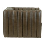 ELM AND IRON Addison Swivel Chair in Deacon Wolf Leather - Image 4