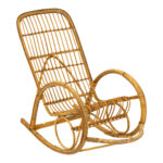 Vintage Mid Century FRANCO ALBINI Bamboo Rocker