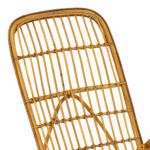 Vintage Mid Century FRANCO ALBINI Bamboo Rocker - Image 3