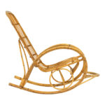 Vintage Mid Century FRANCO ALBINI Bamboo Rocker - Image 4