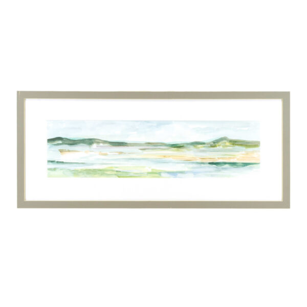 Abstract Watercolor Seascape - Image 1