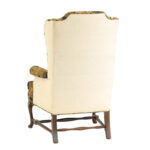 Floral Tapestry Style Upholstered Wing Chair - Image 7