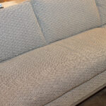 WARREN BARNETT INTERIORS 2 Piece Sectional Sofa with Diamond Pattern Upholstery - Image 4