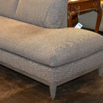WARREN BARNETT INTERIORS 2 Piece Sectional Sofa with Diamond Pattern Upholstery - Image 6