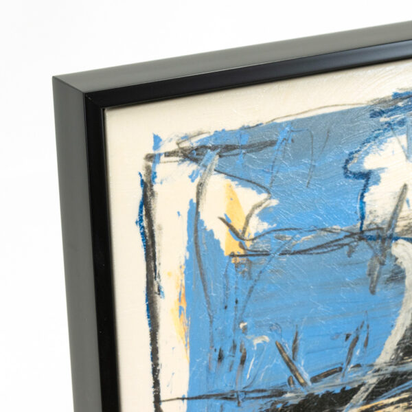 Textured Abstract Print on Canvas - Image 3