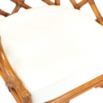 Pair of HENRY LINK Chinese Chippendale Rattan Chairs - Image 3