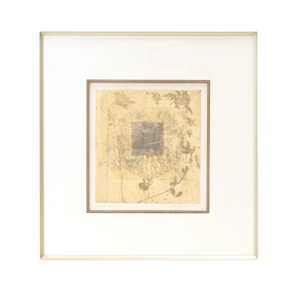 GLORIA FISCHER Mixed Media “Tribute to Leo No.1” on Paper - Image 1