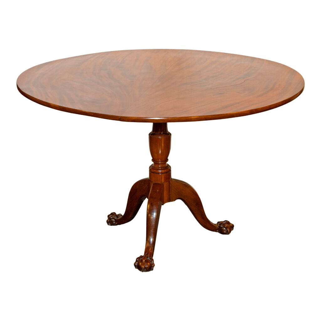 Table With Ball 47.5” Round Pedestal Dining Table with Ball and Claw Feet | Grandview ...