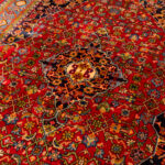7'8x10'11 Hand Knotted Persian Multicolor Wool Rug - Image 2