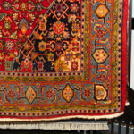 7'8x10'11 Hand Knotted Persian Multicolor Wool Rug - Image 4