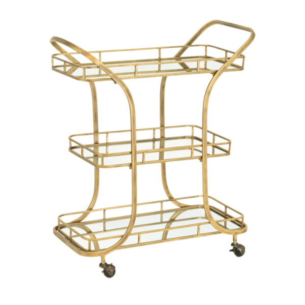 New UTTERMOST Stassi Serving Cart - Image 1