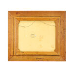Vintage Italian Mid Century Oil of Street Scene - Image 4