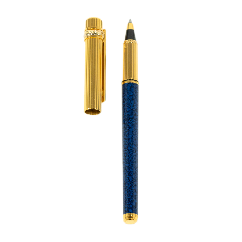 MUST DE CARTIER Lapis Lazuli Blue Ballpoint Pen