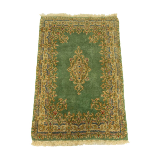 3’1 x 4’8 Imperial Kerman Hand Knotted Iranian Wool Rug - Image 1