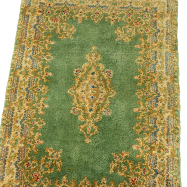 3’1 x 4’8 Imperial Kerman Hand Knotted Iranian Wool Rug - Image 3