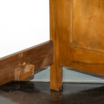 Vintage European Carved Burl Wood Bed with Figural Reliefs - Image 7