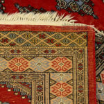 3’ x 5’2" Hand Knotted Pakistani Bokhara Rug - Image 4