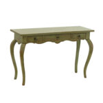 MARIE ALBERT French Country Green Finish Console Table - Image 2