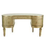 HOOKER FURNITURE Melange Fluted Kidney Desk