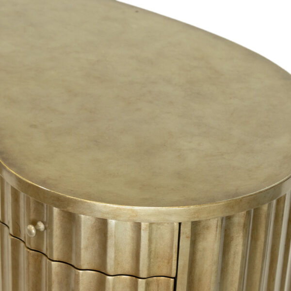 HOOKER FURNITURE Melange Fluted Kidney Desk - Image 3