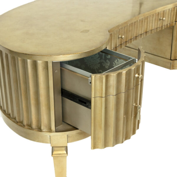 HOOKER FURNITURE Melange Fluted Kidney Desk - Image 2