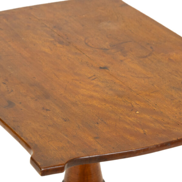 Antique Tilt Top Table on Tripod Base - Image 2