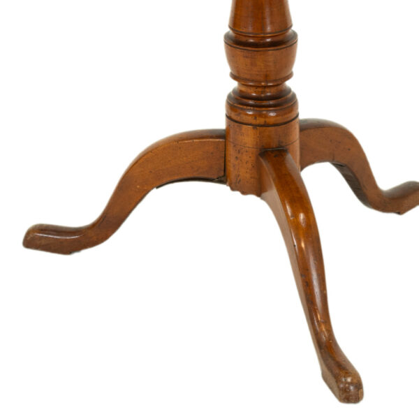 Antique Tilt Top Table on Tripod Base - Image 3