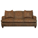 HENREDON RALPH LAUREN Multicolor Tapestry Style Upholstered Sofa