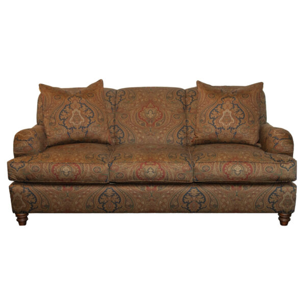 HENREDON RALPH LAUREN Multicolor Tapestry Style Upholstered Sofa - Image 1