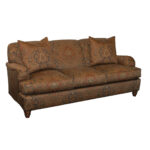 HENREDON RALPH LAUREN Multicolor Tapestry Style Upholstered Sofa - Image 2