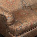 HENREDON RALPH LAUREN Multicolor Tapestry Style Upholstered Sofa - Image 4