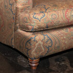 HENREDON RALPH LAUREN Multicolor Tapestry Style Upholstered Sofa - Image 5