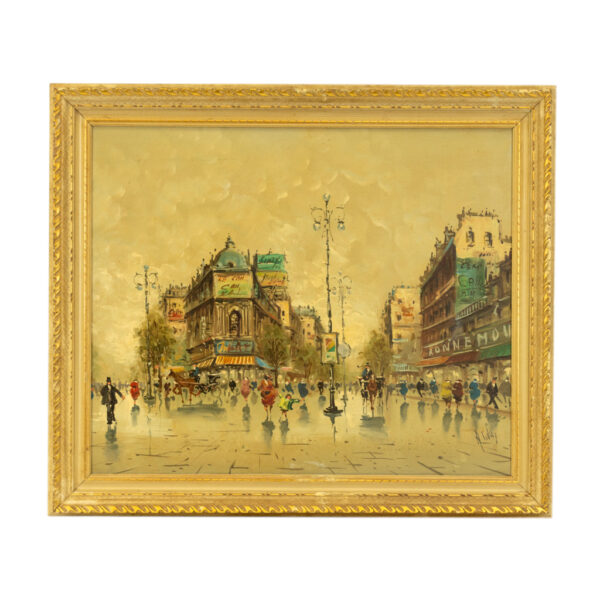 Vintage ANTONIO DEVITY Original Oil on Canvas | Grandview Mercantile